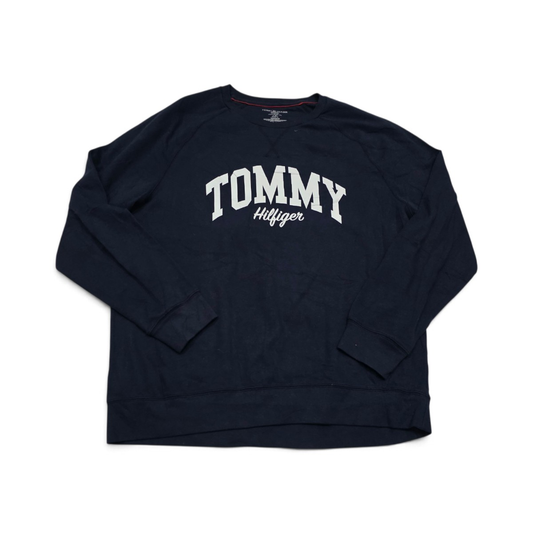 Sudadera Tommy Hilfiger Xgrande Xl Azul Marino (Usado)
