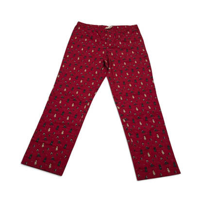 Pijama Vineyard Vines Grande L Rojo Navidad (NUEVO)