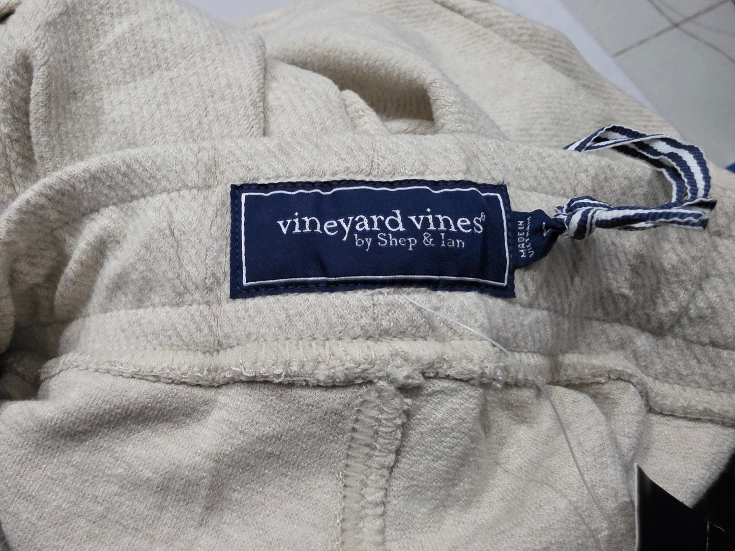 Pantalon Jogger Vineyard Vines Grande L Cafe Claro (NUEVO)