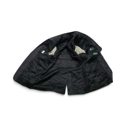 Saco Ralph Lauren Talla 42r Gris Oscuro Lineas (Usado)