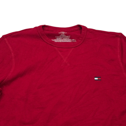 Playera Tommy Hilfiger Chico S Rojo Manga Larga (Usado)