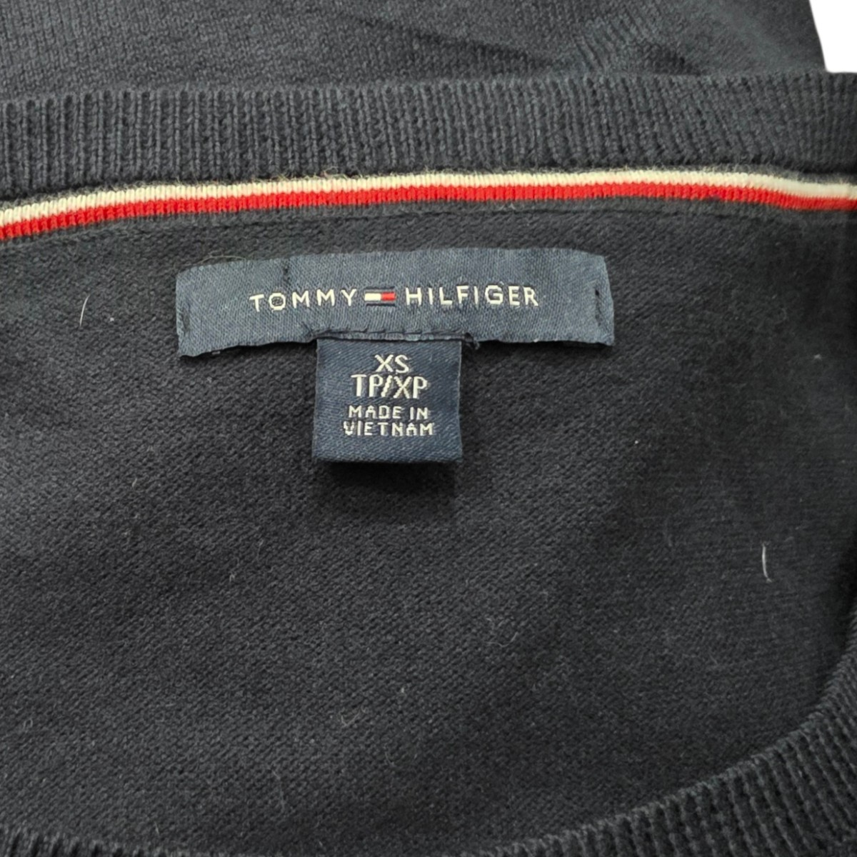 Sueter Tommy Hilfiger Xchico Xs Azul (Usado)