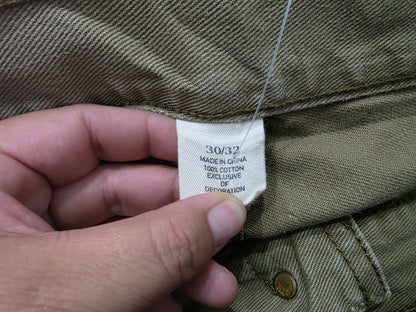 Pantalon Recto Ralph Lauren 30x32 Cafe