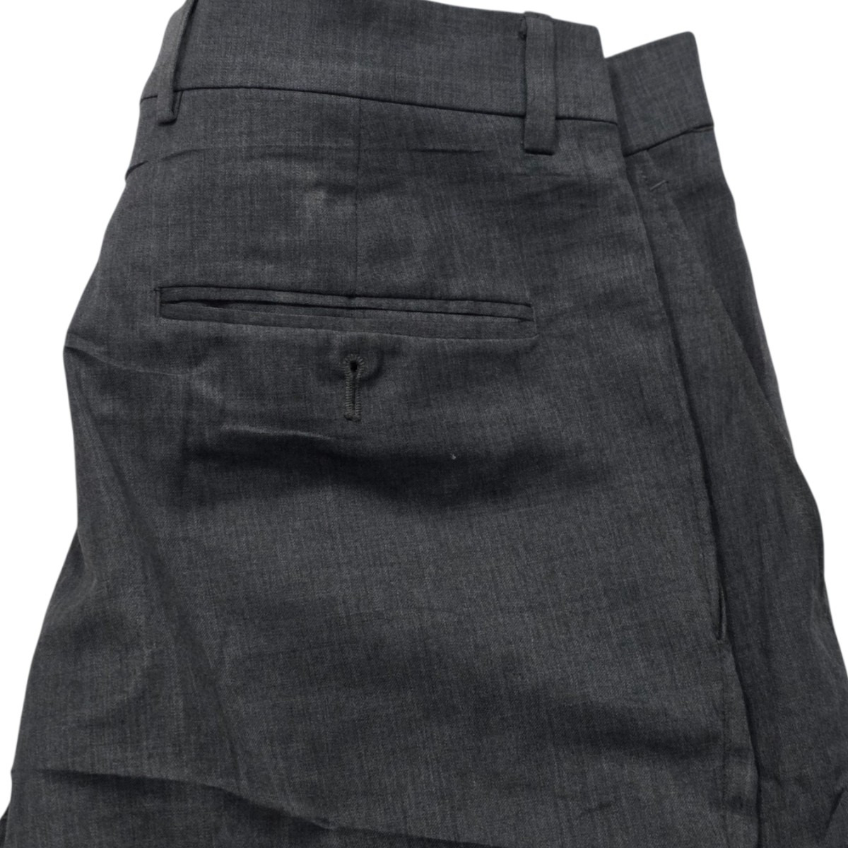 Pantalon Recto De Vestir Tommy Hilfiger 32x30 Gris (Usado)