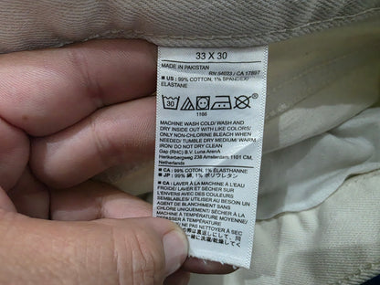 Pantalon Skinny Fit Banana Republic 33x30 Hueso (Usado)