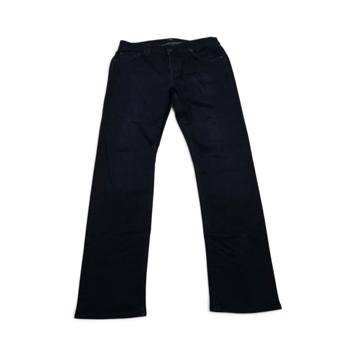 Pantalon For All Mankind 7 Recto 33 Azul Marino (Usado)