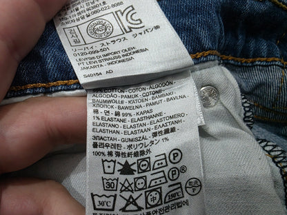 Pantalon Slim Fit Levis 511 33x30 Azul Claro (Usado)