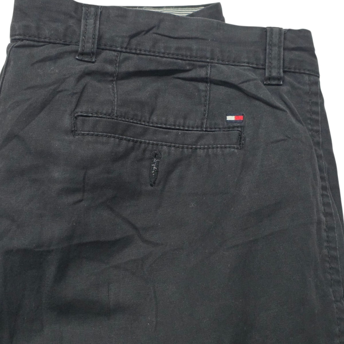 Pantalon Recto Tommy Hilfiger 34x32 Negro (Usado)