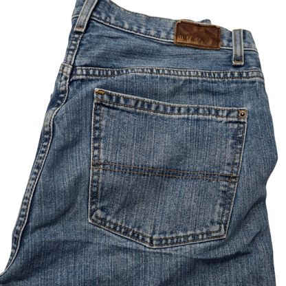 Pantalon Relaxed Fit Tommy Hilfiger 34x34 Azul Claro (Usado)