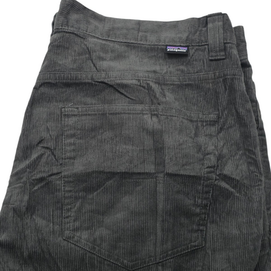 Pantalon Recto Patagonia 36 Gris Pana (Usado)