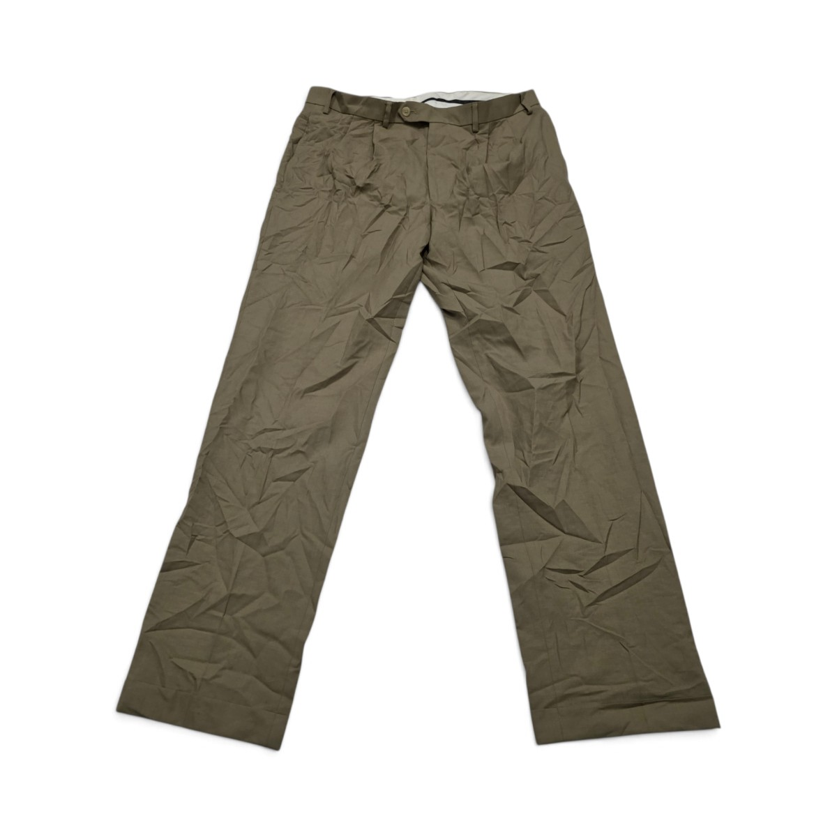 Pantalon De Vestir Ralph Lauren 36x34 Cafe (Usado)