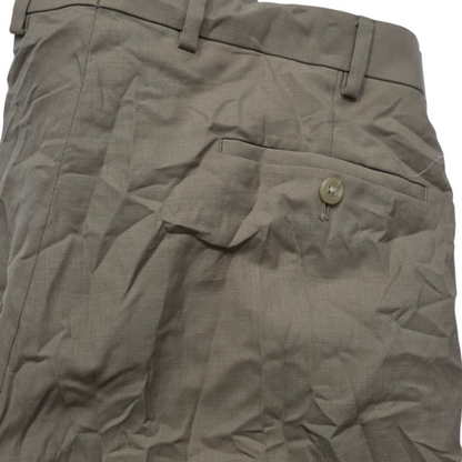 Pantalon De Vestir Ralph Lauren 36x34 Cafe (Usado)