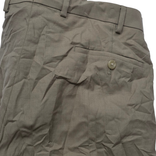 Pantalon De Vestir Ralph Lauren 36x34 Cafe (Usado)