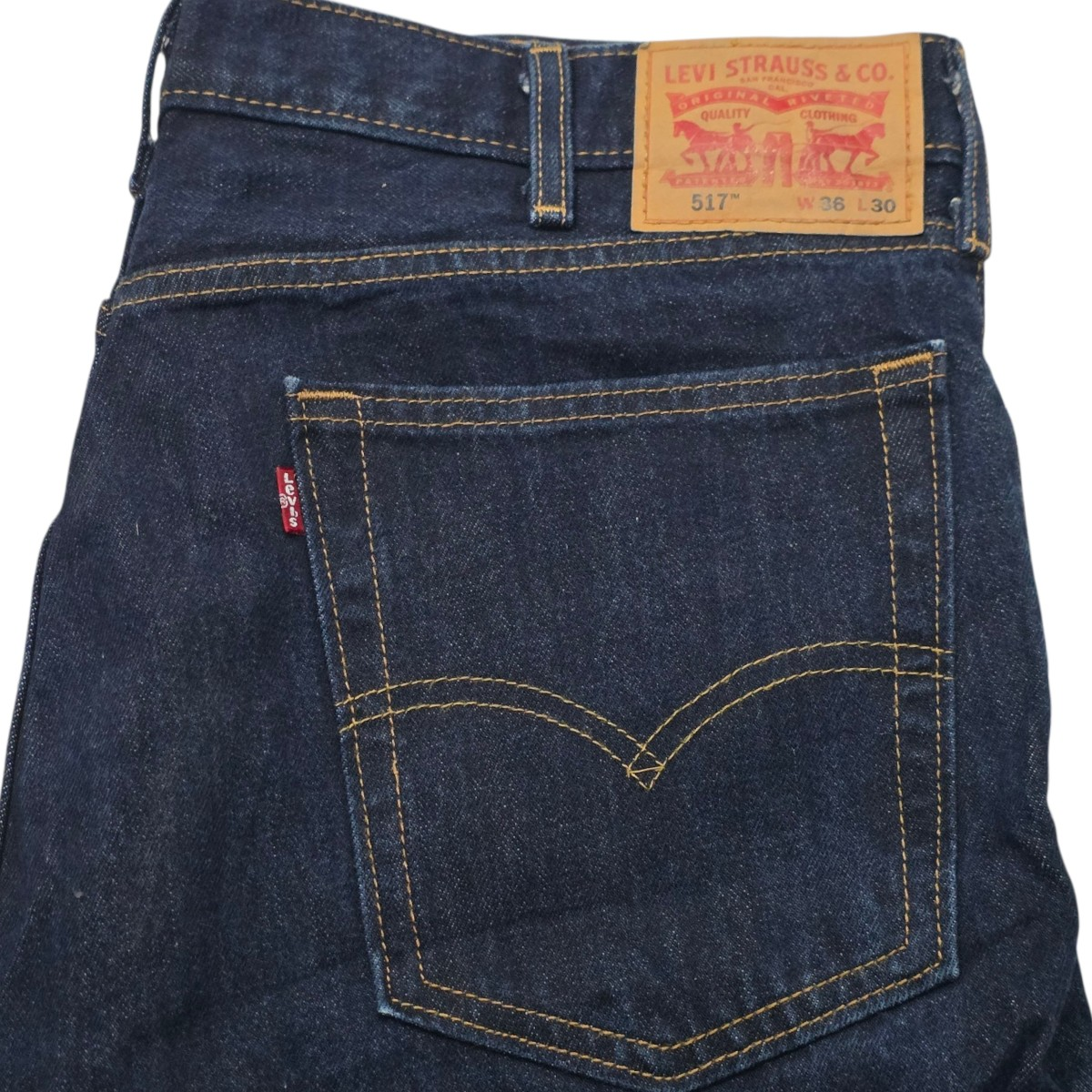 Pantalon Bootcut Levis 517 36x30 Azul (Usado)