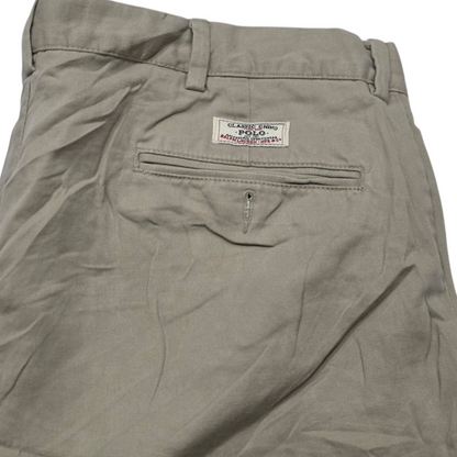 Pantalon Relaxed Ralph Lauren 38x32 Caqui (Usado)