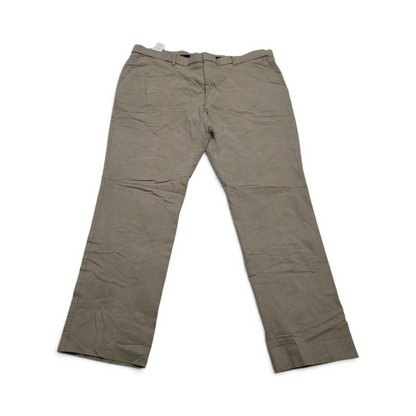 Pantalon Recto Stretch Tommy Hilfiger 40 X30 Cafe (Usado)