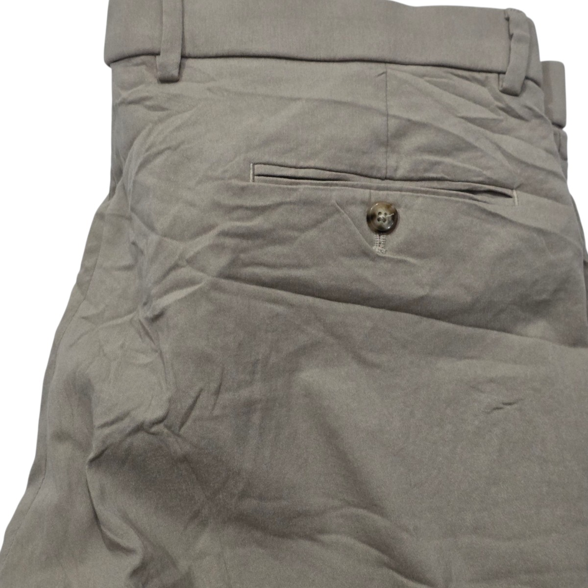 Pantalon Recto Stretch Tommy Hilfiger 40 X30 Cafe (Usado)