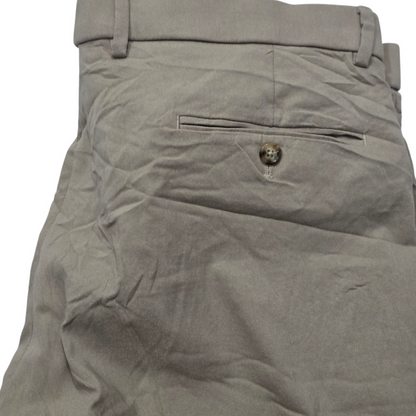Pantalon Recto Stretch Tommy Hilfiger 40 X30 Cafe (Usado)