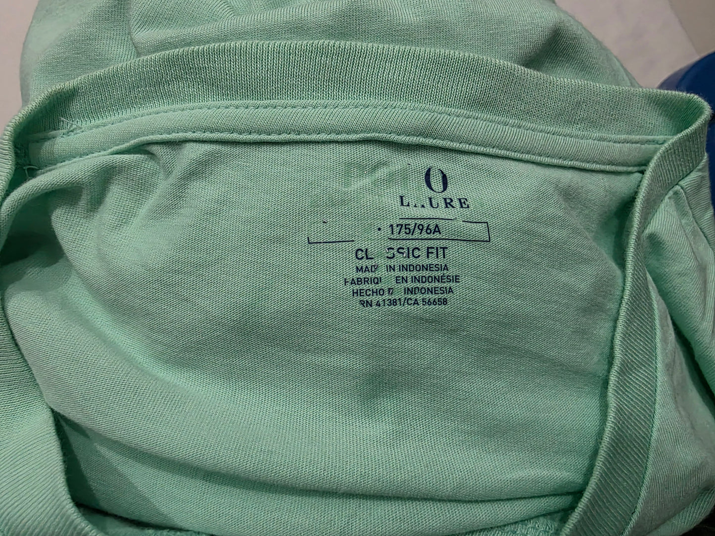 Playera Ralph Lauren Mediana M Turquesa Pony Naranja (Usado)