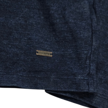 Playera Hugo Boss Mediana M Azul Manga Larga (Usado)