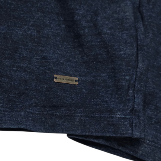 Playera Hugo Boss Mediana M Azul Manga Larga (Usado)