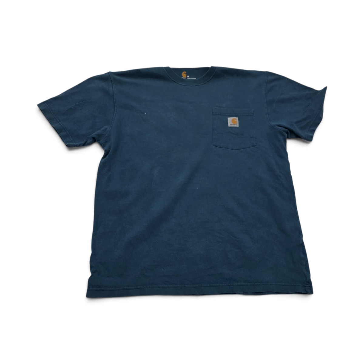 Playera Original Fit Carhartt Mediana M Azul (Usado)
