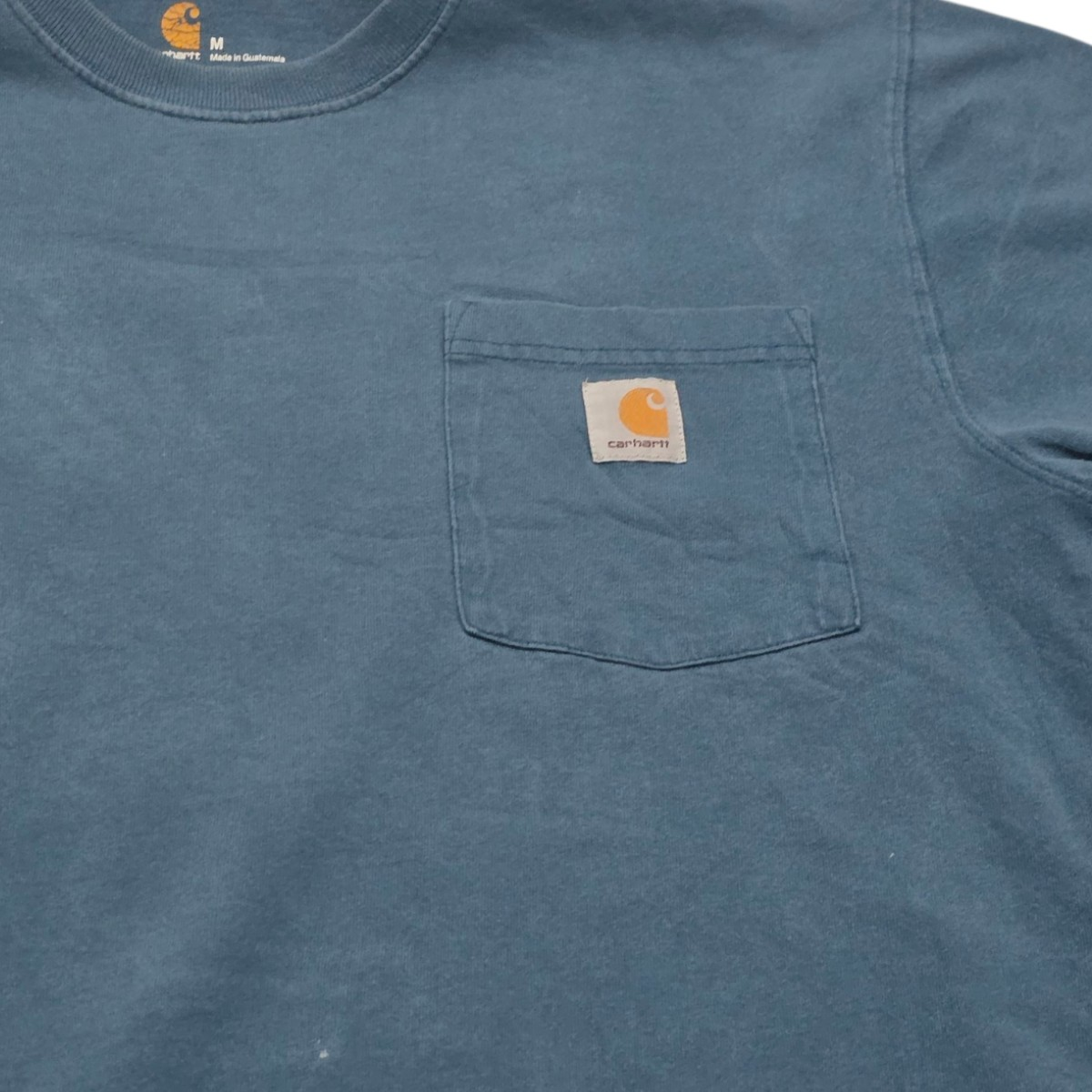 Playera Original Fit Carhartt Mediana M Azul (Usado)
