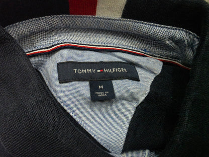 Playera Tommy Hilfiger Mediana M Azul Manga Larga (Usado)