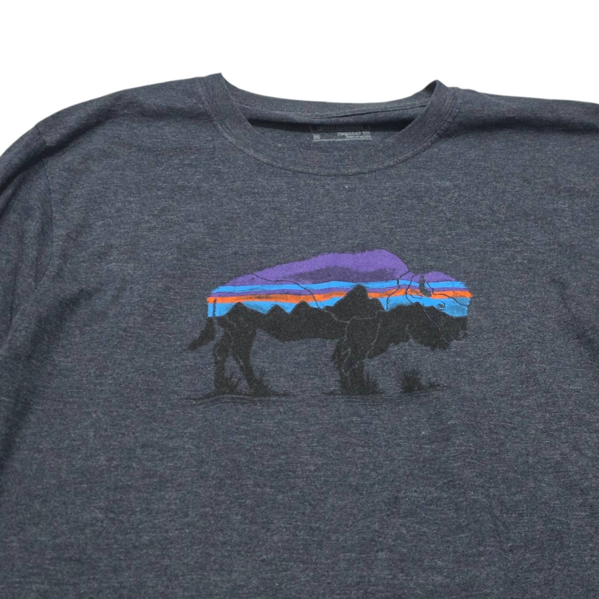 Playera Patagonia Mediana M Azul Manga Larga (Usado)