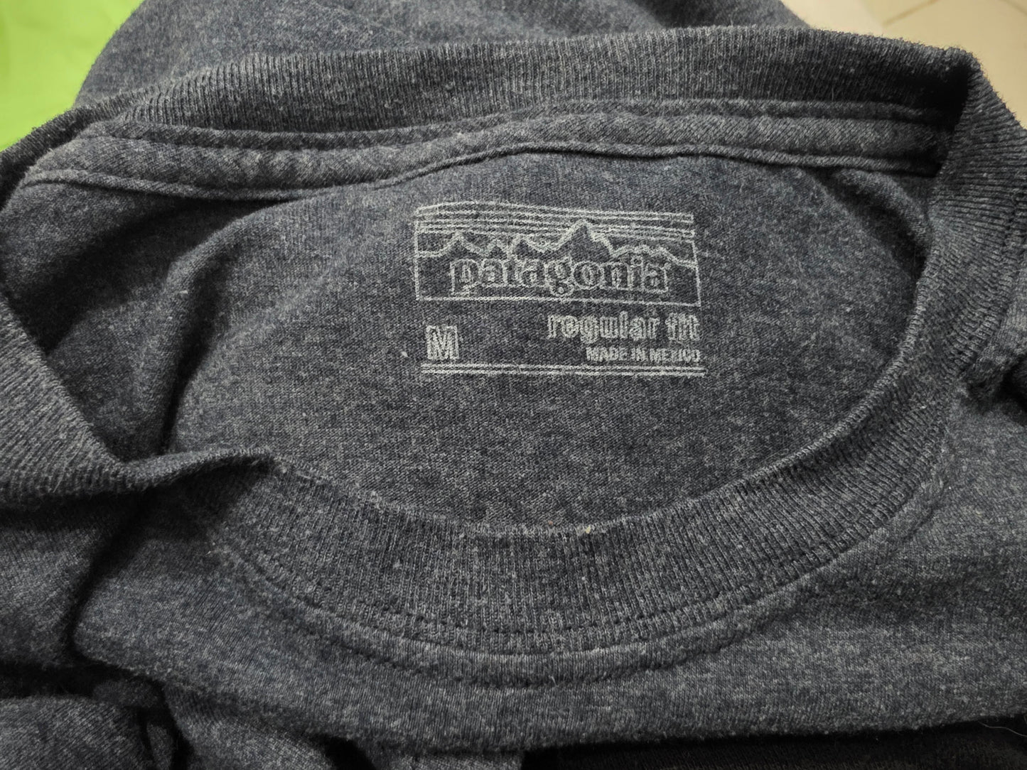 Playera Patagonia Mediana M Azul Manga Larga (Usado)