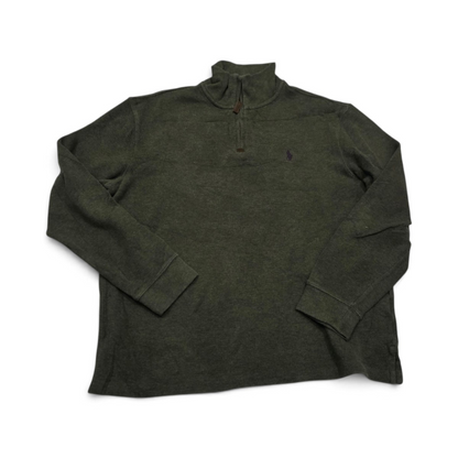Sueter Ralph Lauren Grande L Verde Pony Morado (Usado)