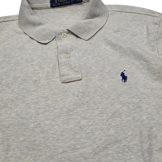 Playera Polo Ralph Lauren Grande L Cafe Manga Larga (Usado)