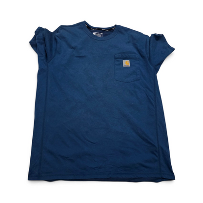 Playera Relaxed Fit Carhartt Grande L Azul (Usado)