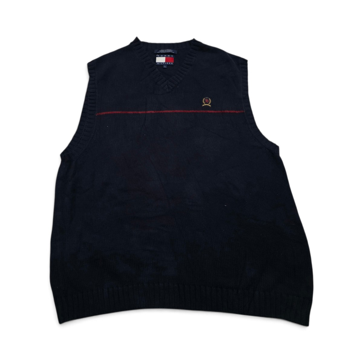 Chaleco Tommy Hilfiger Grande L Azul (Usado)