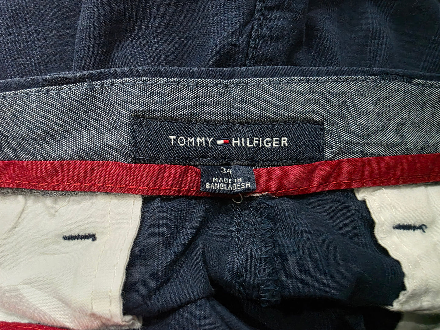 Bermuda Tommy Hilfiger Talla 34 Azul (Usado)