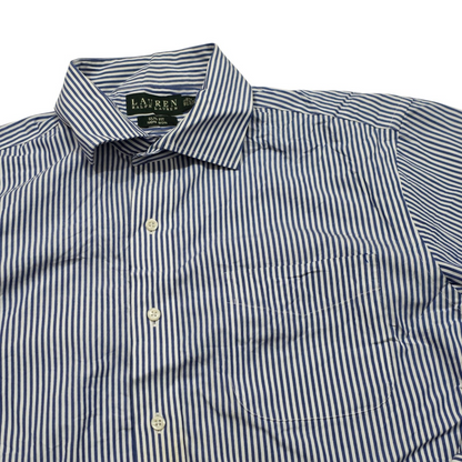 Camisa Ralph Lauren Grande L Azul Lineas (Usado)