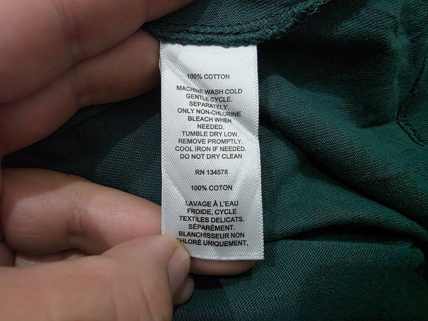Playera Vineyard Vines Graande L Verde Pajaro Manga Larga (Usado)