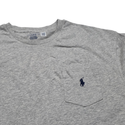 Playera Ralph Lauren Grande L Gris (Usado)