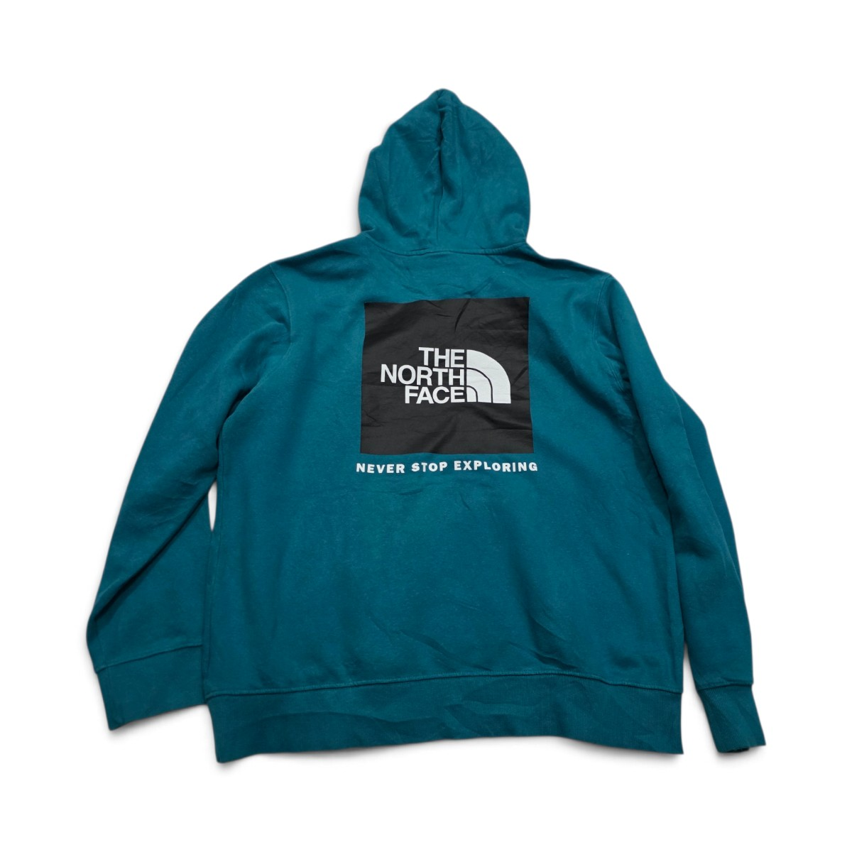 Sudadera The North Face Grande L Verde Azulado (Usado)
