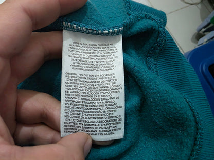 Sudadera The North Face Grande L Verde Azulado (Usado)