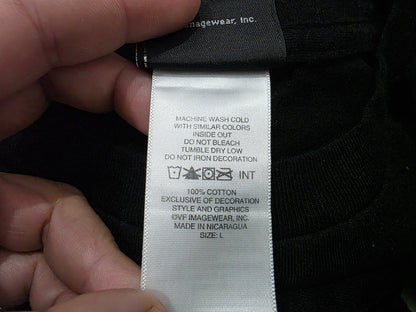 Playera Harley Davidson Grande L White Mountain Negro (Usado)