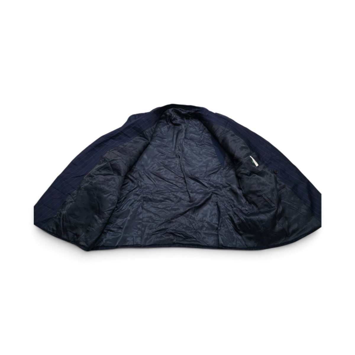 Saco Ralph Lauren Talla 50r Azul Lineas (Usado)