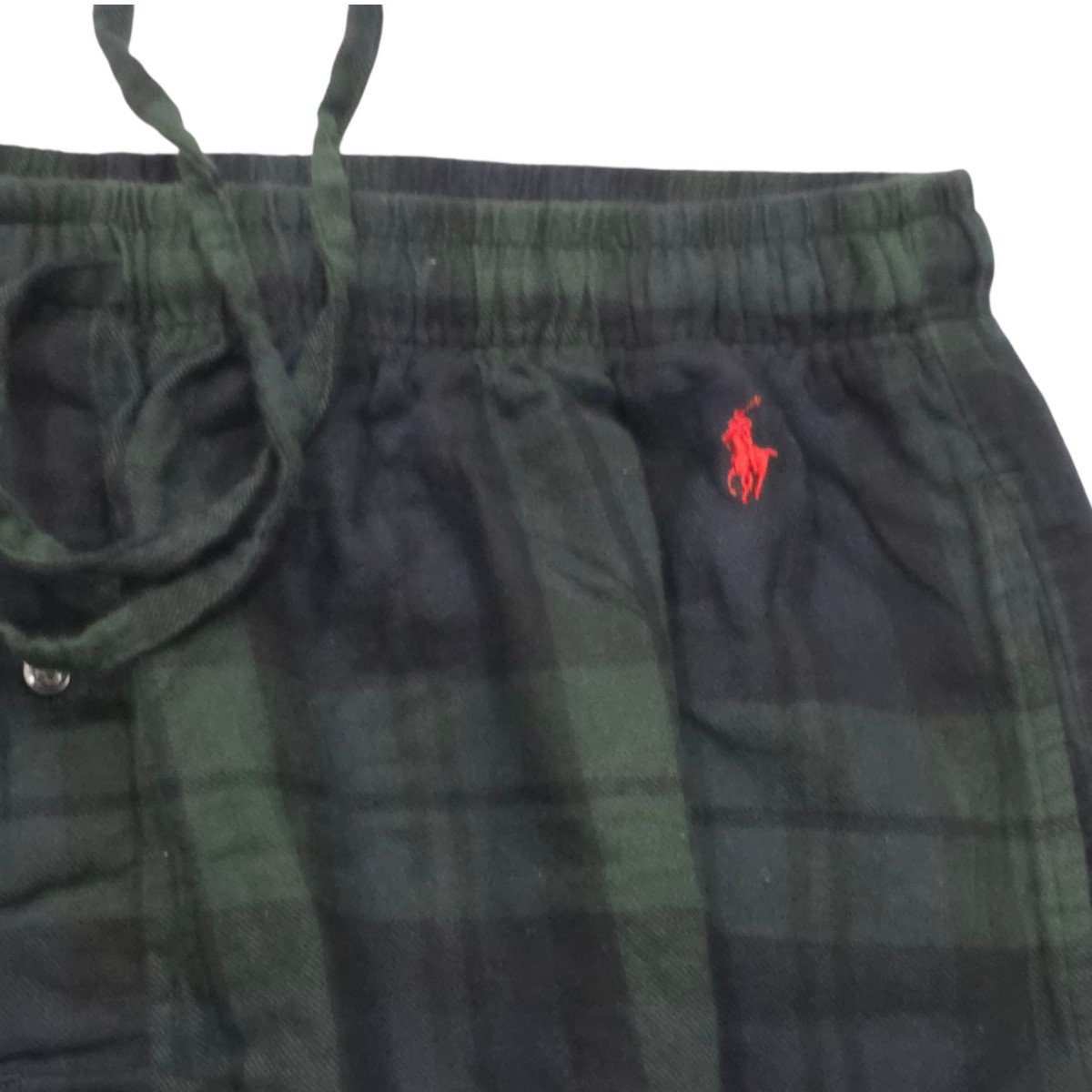 Pantalon Pijama Ralph Lauren Xgrande Xl Cuadro Verde Y Azul (Usado)