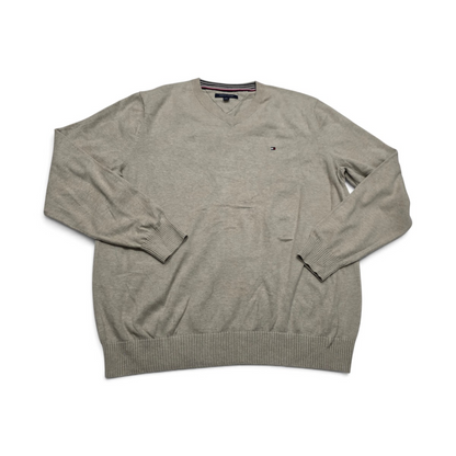 Sueter Tommy Hilfiger Xgrande Xl Cafe Cuello V (Usado)