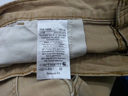 Bermuda Carhartt Talla 38 Cafe (Usado)