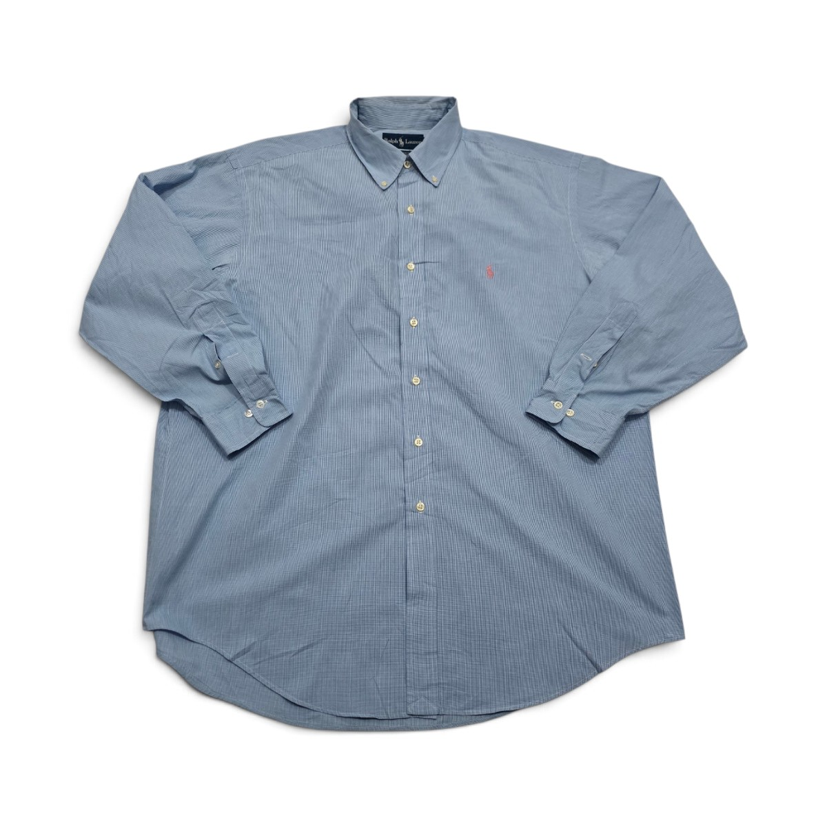 Camisa Ralph Lauren Xgrande Xl Azul Cuadros (Usado)