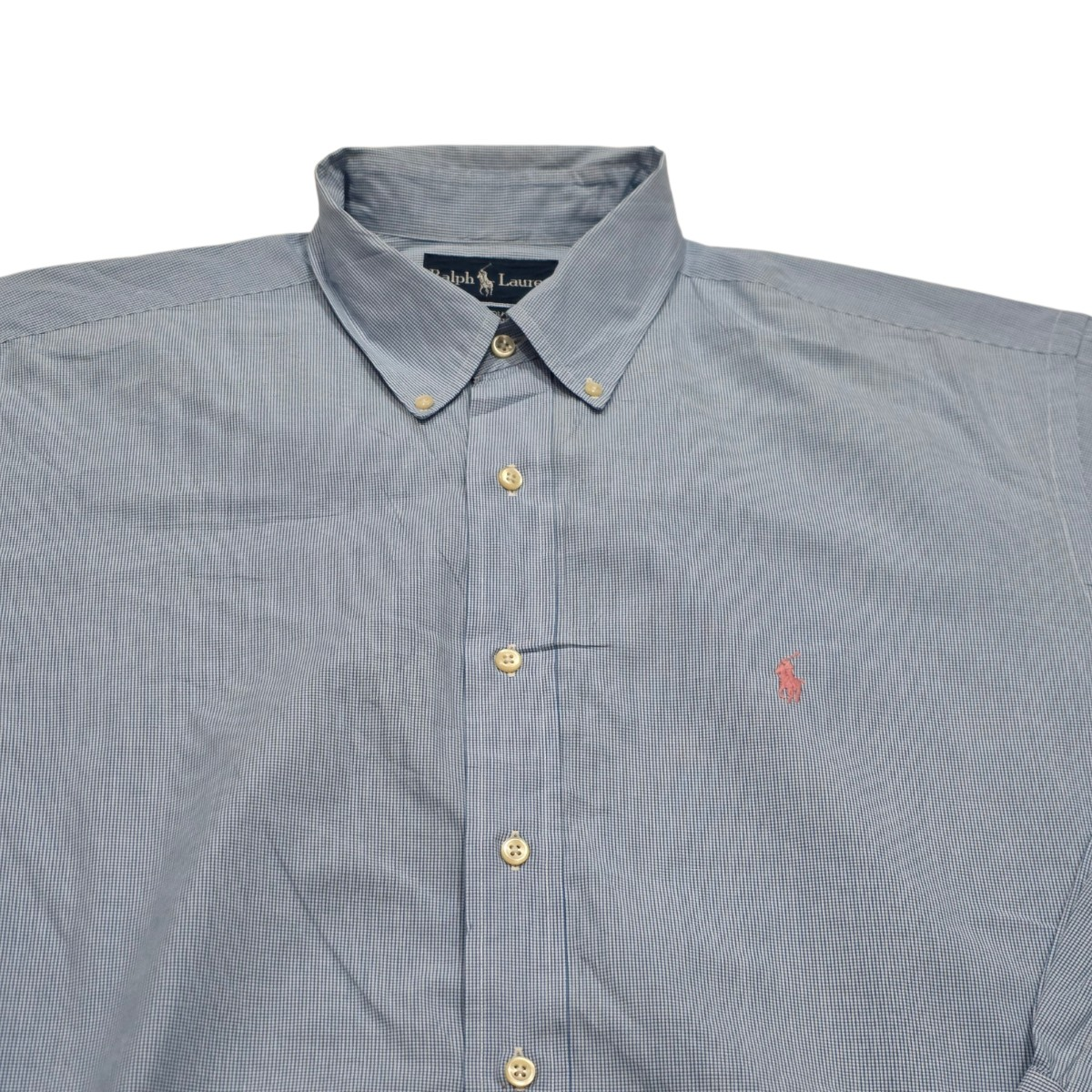 Camisa Ralph Lauren Xgrande Xl Azul Cuadros (Usado)