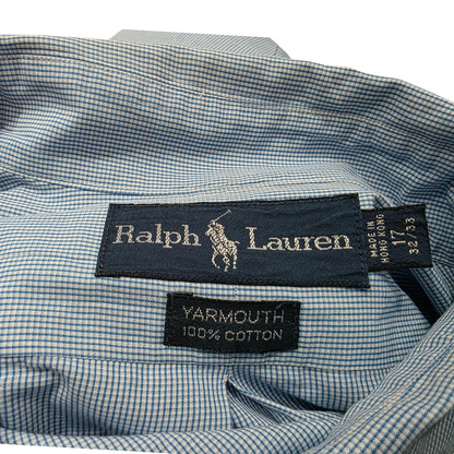 Camisa Ralph Lauren Xgrande Xl Azul Cuadros (Usado)