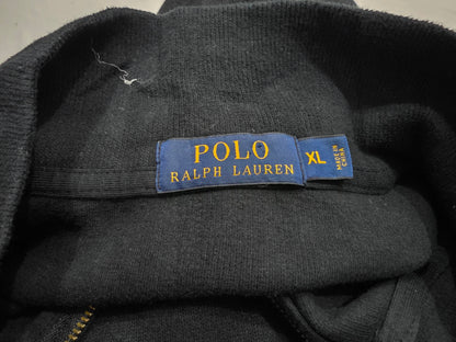 Sueter Ralph Lauren Xgrande Xl Negro Pony Cafe (Usado)