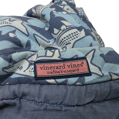 Sudadera Vineyard Vines Xgrande Xl Azul Peces (Usado)